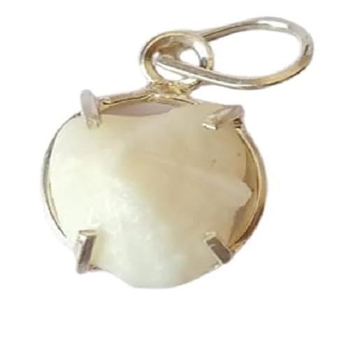 LMDPRAJAPATIS Orignal Lab Certified Machmani Sea Stone for Home Machh Mani Stone Reduce and Remove Impact of Rahu, Ketu, Sani and Moon (20.25 Ratti)