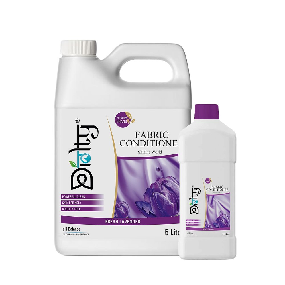 Diolty Fabric Conditioner, After Wash Liquid Fabric Softener | Softness, Shine & Long Lasting Freshness - 5+1 Litre (Lavender)