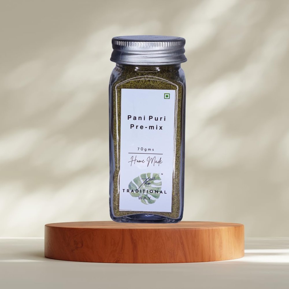 100% Natural Pani Puri Pre-Mix (210gms)