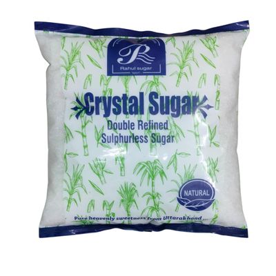 Rahul Sugar Double Refined Sulphurless Sugar, 5Kg Pack of 2 (10Kg)