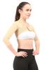 Dermapress Post Liposcution Arm Compression Garment || MICROPOLY FABRIC || Slimming Sleeves || Arms Posture Corrector || Shapewear || Post Surgical Arms Support (Skin, XXL) view 4