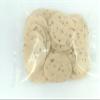 advancedestore Moong Special Papad (Handmade, Fresh Moongdal)/ready to fry/small size moongdal papad with jeera and pepper flavour 250g view 1