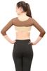 Dermapress Post Liposcution Arm Compression Garment || MICROPOLY FABRIC || Slimming Sleeves || Arms Posture Corrector || Shapewear || Post Surgical Arms Support (Brown, XL) view 2