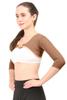 Dermapress Post Liposcution Arm Compression Garment || MICROPOLY FABRIC || Slimming Sleeves || Arms Posture Corrector || Shapewear || Post Surgical Arms Support (Brown, XL) view 3