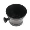 Black ABS Men's Shaving Mug Bowl Barber Beard Shave Brush Soap Mug Cup view 2
