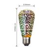 2 Pack of 3D LED Light Bulb Fireworks Edison Bulb Holiday Decorative lights E | Home & Garden | Light Bulbs | Lamps, Lighting & Ceiling Fans | Light Bulbs | Light Bulbs view 4