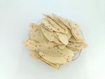 advancedestore jeera,leaf papad/ready to fry jeera leaf fryums/appalum/Indian snacks 100g