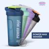 ASIAN Plastowares - Power Max Shaker | Leak-Proof Gym Shaker 750ML | BPA-Free | Sipper for Protein Shakes | Workout | Sports Shaker | Easy-to-Carry | Lightweight & Durable Design | Green, Plastic view 2