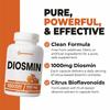 Immortal Herbs Pure Diosmin 1000mg Complex Formula, 150 Capsules, Citrus Bioflavonoids Rich Fruit Extract, 100% Vegetarian, Non-GMO & Gluten Free Diosmin Supplement view 3