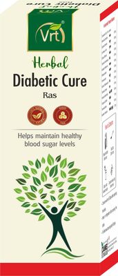 Diabetic Cure Ras 500 ML | Energetic Herbal Blend of 11 Herbs - Karela, Gudmar, Giloy, Amla, Jamun, Neem & 5 Other Special Herbs