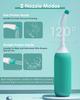 Unity Brand 500ML Plastic Portable Jet Spray Retractable Handheld Water Spray Bidet, Easy-to-use Portable Bidet with Angled Nozzle Spray, Bidet Spray for Toilet, Travel Bag (500 ML) view 2