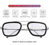 UV PROTECTION COMPUTER GLASSES FOR EYE PROTECTION GLASSES FOR MEN AND WOMEN | BLUE LIGHT RAY BLOCKING ANTI GLARE | LIGHT WEIGHT PLASTIC FRAME | ALL POWER AVAILABLE (BROWN, +1.00) view 2