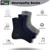 Ecosync Comfort Socks for Long Standing, Walking & Work Shoes | Arch Support & Heel Cushion | For Pain & Swelling Relief view 2