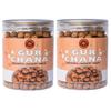 Dhanigreens Organics Gur Chana 150gm(Pack of 2), Jaggery Coated Chana | Crispy Gud Chanas, Snack Shots | Roasted Chickpeas with Natural Taste | Cholesterol & Gluten Free, Delicious & Healthy Snacks view 1