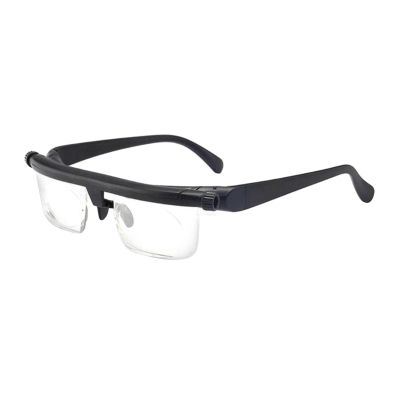 1Pair Dial Adjustable Focus Eyeglasses Glasses For Reading Distance Vision