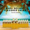 Basil Delight Flavored Drink with Basil Seed,Flavored Fruit drink, Ready to Serve Drink (250ml pack of 12, Passion fruit) view 3