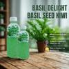 Basil Delight Flavored Drink with Basil Seed,Flavored Fruit drink, Ready to Serve Drink (250ml pack of 12, kiwi) view 2
