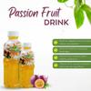 Basil Delight Flavored Drink with Basil Seed,Flavored Fruit drink, Ready to Serve Drink (250ml pack of 6, Passion fruit) view 2