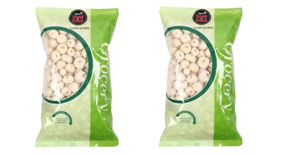 Ayu's Soak&Cook Premium Makhana Raw Natural, Gluten-Free, Nutrient-Rich Snacking & Cooking Ingredient High in Fiber & Antioxidants Perfect for Roasting, Salads & Smoothies (Pack of 2, 200 gm)