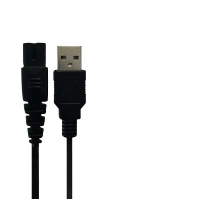 ORACURA 2-Pin USB Charging Cable | Compatible with OC001, OC010, OC100, OCE01, OC150, and OC200 Smart Water Flossers | Fast Charging | Durable Design | Black