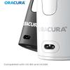 ORACURA 2-Pin USB Charging Cable | Compatible with OC001, OC010, OC100, OCE01, OC150, and OC200 Smart Water Flossers | Fast Charging | Durable Design | Black view 3