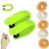 2 PCS Sugar Control Li4 Point, Sugar Control, Accupressure for, Supporting Acupressure Relaxation, Tension Relief and Headache Relief Hand Clip (Green) Finger massage thumb pressure best by pain remove like sinus headaches stress free view 1