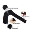 Shoulder Support Brace With Adjustable Stretch Strap Wrap Belt Suitable To Rotator Cuff, Dislocated AC Joint, Medical Posture Shoulder Pad, Shoulder Pain For Men & Women (BLACK, Left Shoulder) view 3