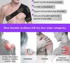 Shoulder Support Brace With Adjustable Stretch Strap Wrap Belt Suitable To Rotator Cuff, Dislocated AC Joint, Medical Posture Shoulder Pad, Shoulder Pain For Men & Women (BLACK, Left Shoulder) view 4