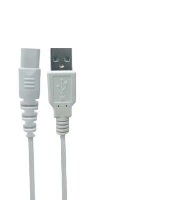 ORACURA USB Charging Cable | Compatible with OC001, OC010, OC100, OCE01, OC150, and OC200 Smart Water Flossers | Fast Charging | Durable Design | White