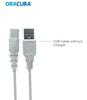 ORACURA USB Charging Cable | Compatible with OC001, OC010, OC100, OCE01, OC150, and OC200 Smart Water Flossers | Fast Charging | Durable Design | White view 2