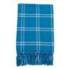 AMBIKA STORES & READYMADES Bath Premium Cotton Towels | Light Weight Turkish Style Checks Bath Towels for Men | (30 X 65 CM, Large Size) Luxuriously Soft & Checks Pattern Towels (Blue, Pack of 1) view 1