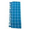 AMBIKA STORES & READYMADES Bath Premium Cotton Towels | Light Weight Turkish Style Checks Bath Towels for Men | (30 X 65 CM, Large Size) Luxuriously Soft & Checks Pattern Towels (Blue, Pack of 1) view 2