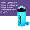 Allcato 700ML Protein Shaker Bottle with Powder Storage 3-Compartment Gym Shake Blender view 3