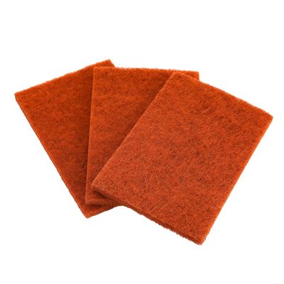 Cutting EDGE Coconut Fiber Coir - Biodegradable Non Scratch Cellulose & Eco Long Lasting Scrubbing Pads for Kitchen Cleaning Dishes and Pots  Pack of 3 (15cm  10cm)