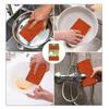 Cutting EDGE Coconut Fiber Coir - Biodegradable Non Scratch Cellulose & Eco Long Lasting Scrubbing Pads for Kitchen Cleaning Dishes and Pots  Pack of 3 (15cm  10cm) view 4