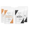BALEEN Charcoal + Ubtan & Sandalwood for Women Bikini & Body Wax Powder 120g (Pack of 4) | Herbal & Painless Hair Removal | No Irritation or Rashes | Natural Wax Powders For Smooth Skin Wax Powder view 1