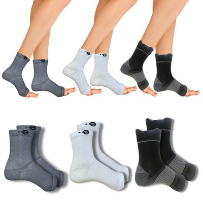 Diabetic Neuropathy Relief Socks | Soft Cotton Cooling Fabric | Anti-Swelling Foot Support for Men & Women