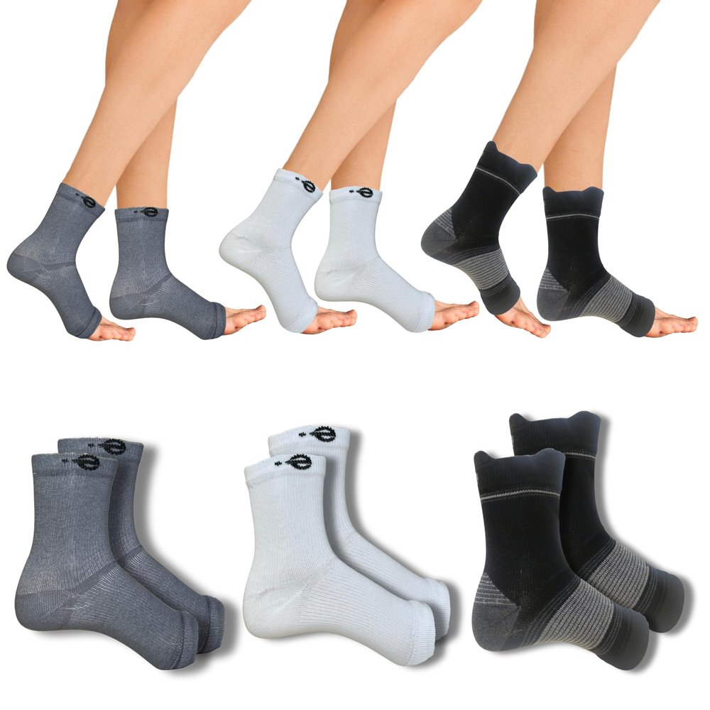 Diabetic Neuropathy Relief Socks | Soft Cotton Cooling Fabric | Anti-Swelling Foot Support for Men & Women
