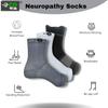 Diabetic Neuropathy Relief Socks | Soft Cotton Cooling Fabric | Anti-Swelling Foot Support for Men & Women view 2