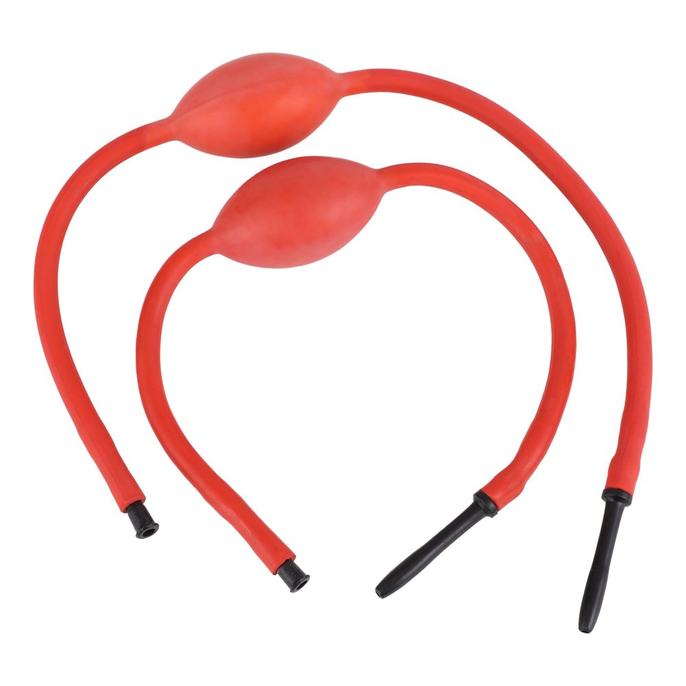 ENEI 365 ; Serve to Excellence Rubber Enema Syringe Higginson Syringe with Rectal Nozzle & Valve pack of 2