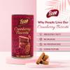 Fitur Cranberry Biscuits Cookies - 170g | Natural Tasty & Healthy Cookies | Crunchy, Gluten-Free, No Maida | Nutrient-Rich, Vegetarian Delight | No Preservatives & Artificial Flavors | Perfect for Snacking & Gifting view 3