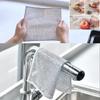 Double Layer Steel Scrubber - Heavy Duty Stainless Steel Cleaning Pad, Non-Scratch, 20 x 20 cm (6) view 4