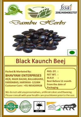 Dambu Herbs Kaunch Black Kapikachhu munakka kaunch beej Cowitch Seed - 400 Gms