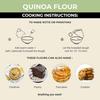 NutriOrganics Quinoa Flour - 5kg | Gluten Free Atta | Enriched with Dietary Fibre, Protein & Vitamins | Improves Gut Health | Superfood | Micro-nutrients | No Preservatives view 4