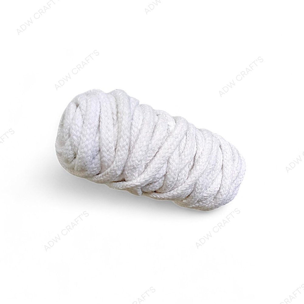 100% Cotton Nada Dori for Pyjamas,Petticoat,Lehenga and Track Pant with Needle,Round Nada Dori Round,Pavadai Nada roll Flat,Nada Rope Flat and Round,Cotton Nada Thread Flat,Nada Rope (1, Round)
