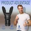 Reevansales Portable breathing exercise device for lungs, Breathing trainer with Resistance Adjustable, Lung Trainer with excellent quality silicone,Easy to Clean and Use, Improve Breathing Capacity and Endurance view 4