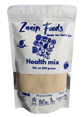 Zaain Health Mix 40 natural ingredients,added Zero Sugar. 100% Natural Nutrition 200g