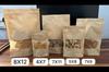 Khaana Packaging - (50pc - 9x6 Inch) KRAFT POUCH STAND-UP BAGS WITH SELF-SEALING TECHNOLOGY MATT BROWN 500 GRAM (9 Inch x 6 Inch) or (15.24cm x 22.86cm) (PACK OF 50pc) view 3