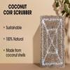 GS SHOPPE Coconut Fiber Scruber Pad | Eco-Friendly Coire Dish Washer Scrub | Coconut Fiber Scruber for Utensils, Kitchen, Vessels, Dishes | Non Scratch & Odor Free Pack of (10) view 3