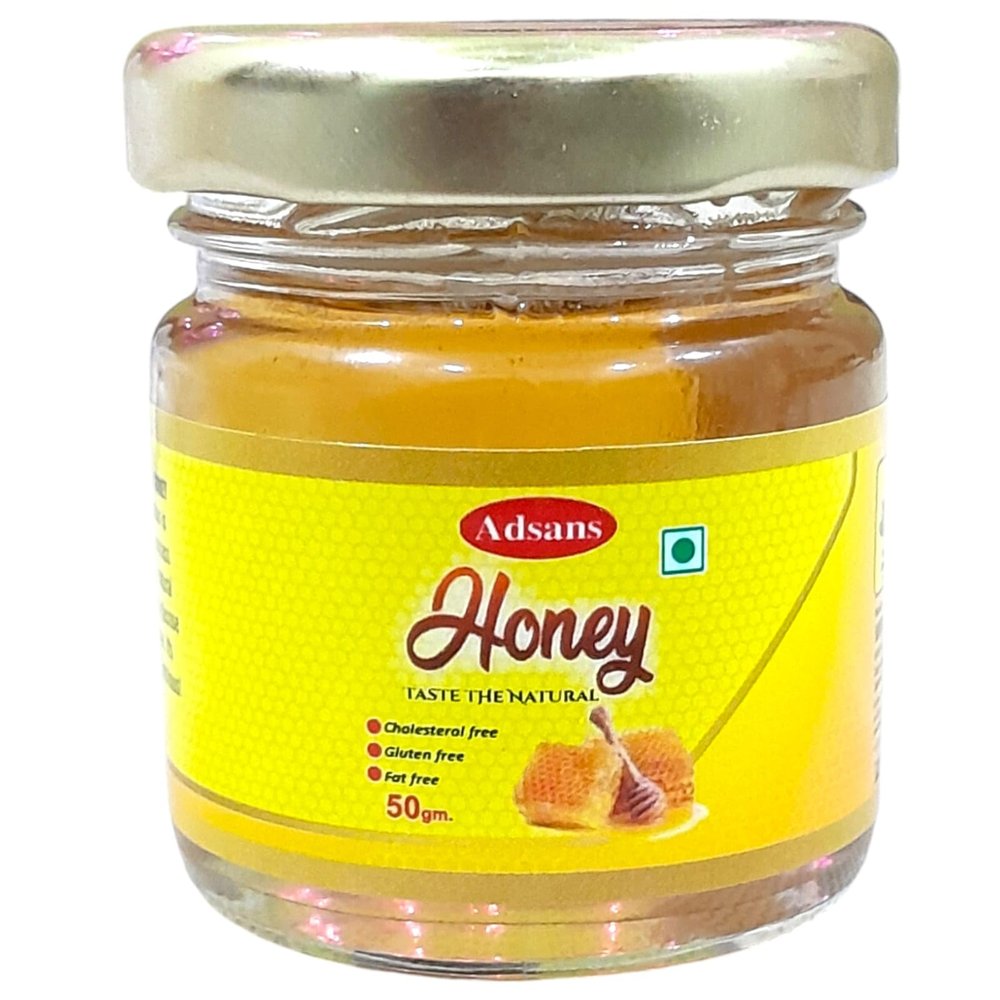 Adsans Pure Honey || 100% Pure || No Added Sugar & Adulteration, 50gm